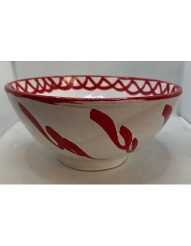 Large Ceramic salad bowl - Red...