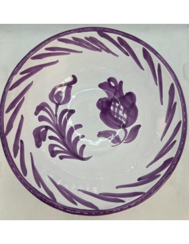Large Ceramic salad bowl - Purple...