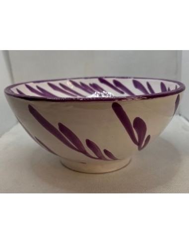 Large Ceramic salad bowl - Purple...