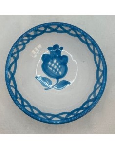 Medium Ceramic bowl - Turquoise Fajalauza design