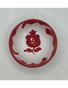 Small Ceramic bowl - Red Fajalauza design
