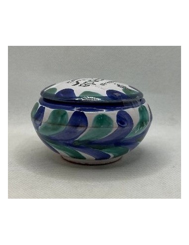 Ceramic Jewelry box - Blue and Green...