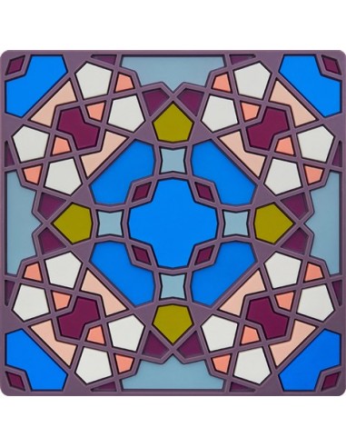 Silicone Coaster - Denia Indigo...