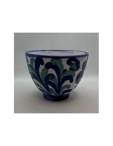 Ceramic Breakfast bowl - Blue and...