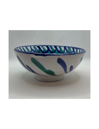 14.5x7cm Large Ceramic bowl - Blue...