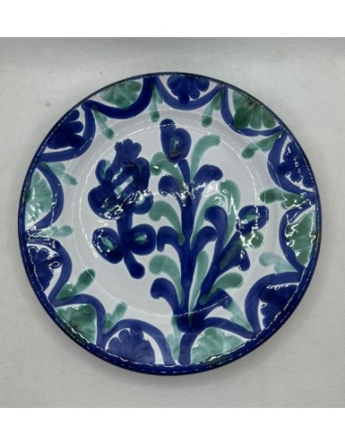 20cm Ceramic Plate - Blue and Green...