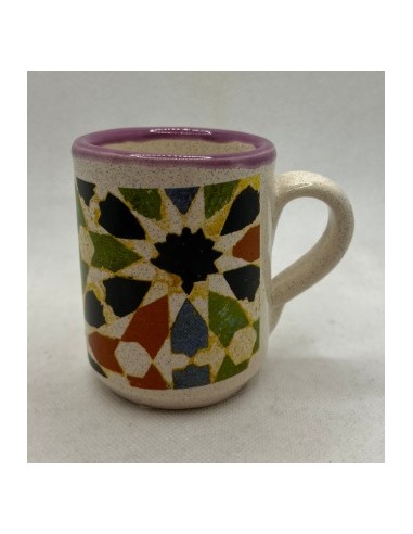 Ceramic espresso coffee cup - Mosaics...