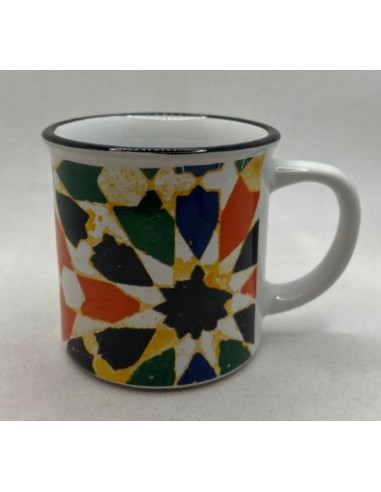 Taza cerámica- Mosaico Alhambra