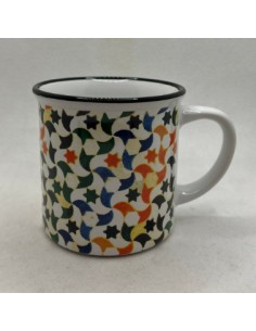 Taza cerámica- Mosaico Alhambra