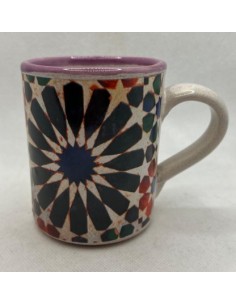 Ceramic cup - Mosaics of the Alhambra design