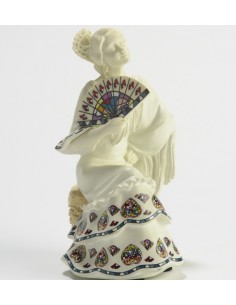 Figura NADAL Abanicarse con arte blanco