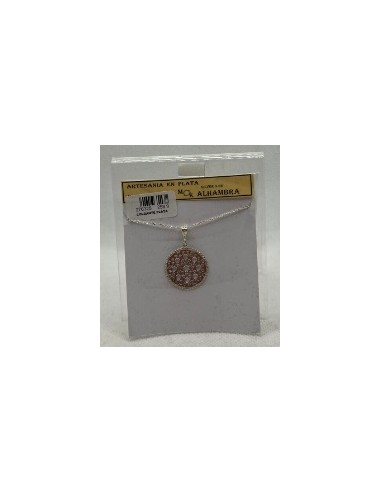 Silver pendant necklace