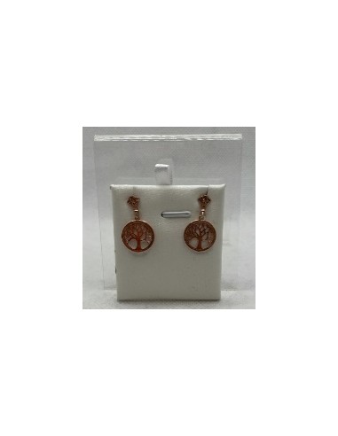 Silver and gold pendant earrings