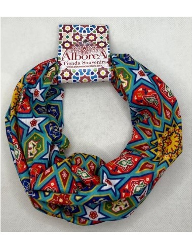Braga cuello Multiusos- Mosaico Alhambra
