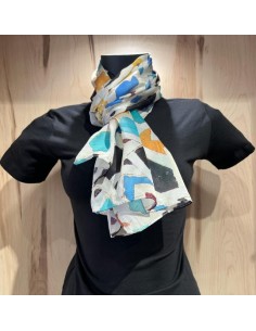 Foulard seda - Mosaicos Alhambra