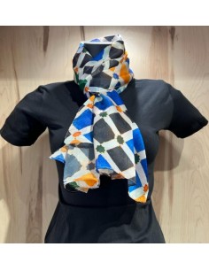 Foulard seda - Mosaicos Alhambra