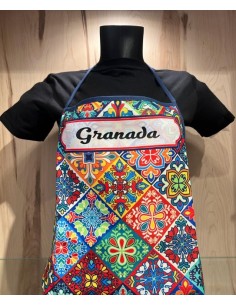 Delantal de cocina- Mosaicos Alhambra