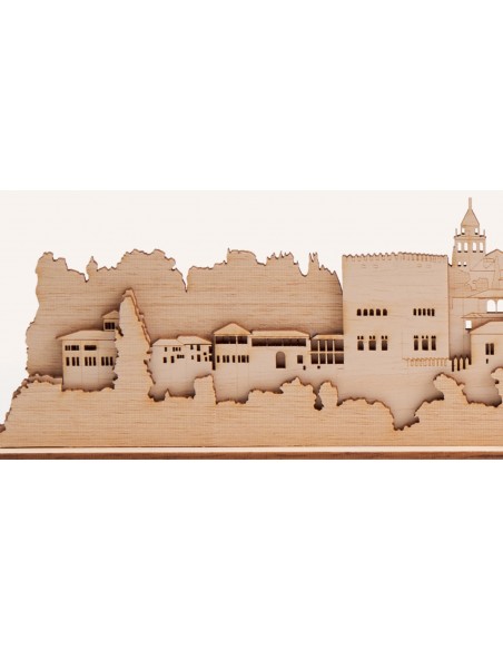 Perfil de La Alhambra, Granada