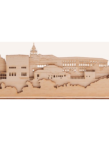 Perfil de La Alhambra, Granada