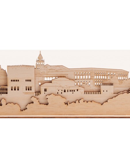 Perfil de La Alhambra, Granada