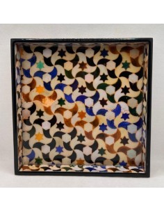 Bandeja cuadrada T.4- Mosaicos Alhambra