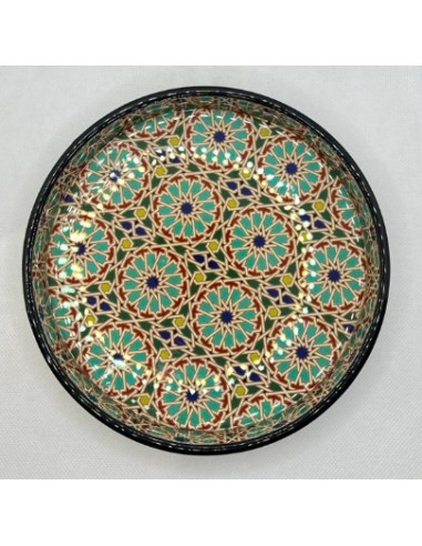 Bandeja redonda T.2- Mosaicos Alhambra