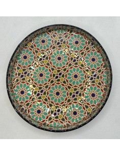 Bandeja redonda T.3- Mosaicos Alhambra