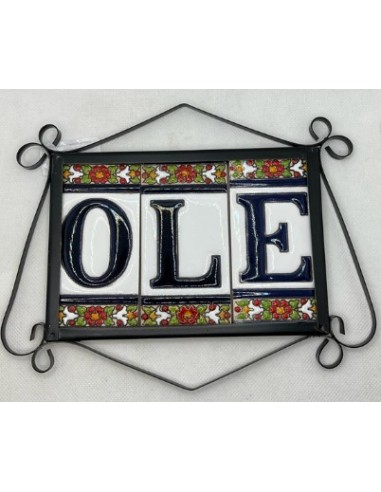 Iron 3 tile frame