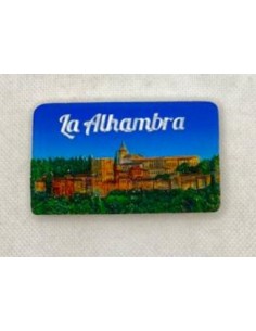 Imán figuras Granada y La Alhambra- Mosaico Alhambra