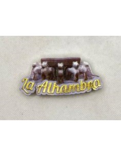 Imán figuras Granada y La Alhambra- Mosaico Alhambra