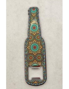 Imán abridor Granada y La Alhambra- Mosaico Alhambra