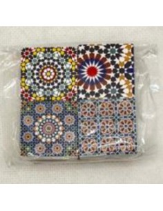 Pack Imanes 4 UDS- Mosaico Alhambra
