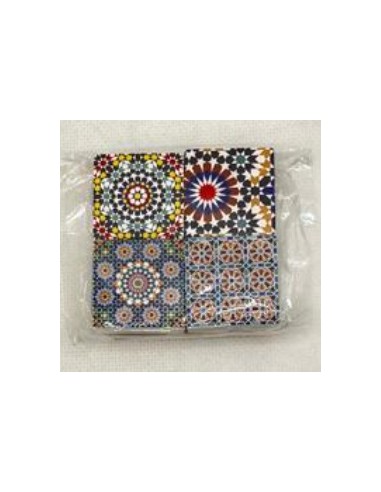 Pack Imanes 4 UDS- Mosaico Alhambra