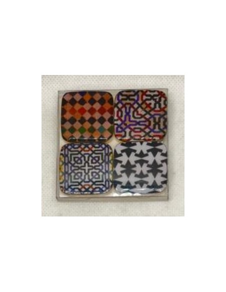 Pack Imanes 4 UDS- Mosaico Alhambra