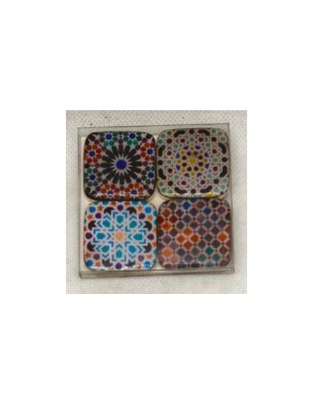 Pack Imanes 4 UDS- Mosaico Alhambra