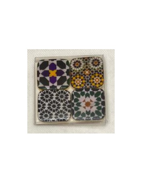 Pack Imanes 4 UDS- Mosaico Alhambra