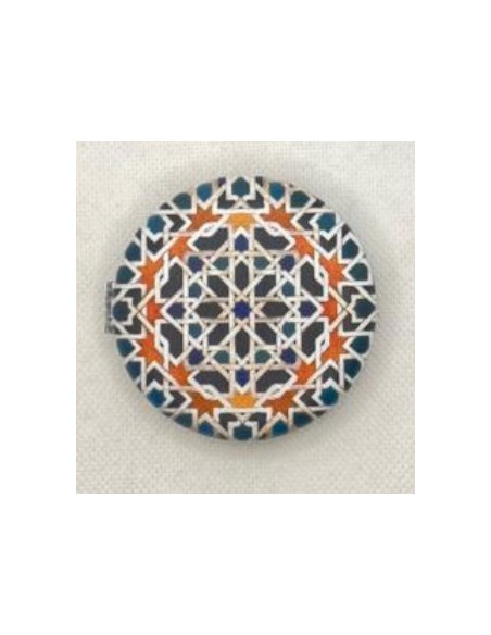 Espejo redondo - Mosaicos Alhambra