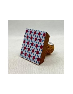 Tapón botella- Mosaicos Alhambra 2