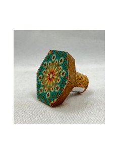 Tapón botella- Mosaicos Alhambra 2