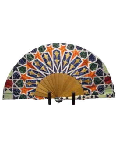 Silk fan and cover set - Alhambra...