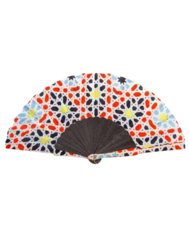 Silk fan and cover set - Alhambra...