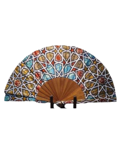 Silk fan and cover set - Alhambra...
