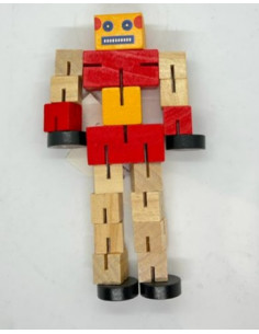 copy of Robot transformable de madera