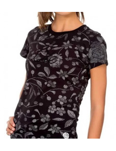 Camiseta Mujer Olé cool Black Basic - Camisetas par mujer