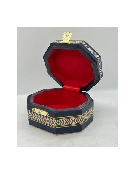 Traditional Taracea box - 10cm