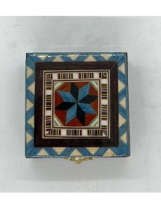 Caja de taracea tradicional 6cm