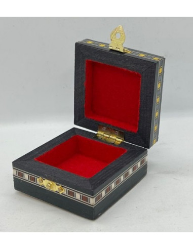 Traditional Taracea box - 6cm