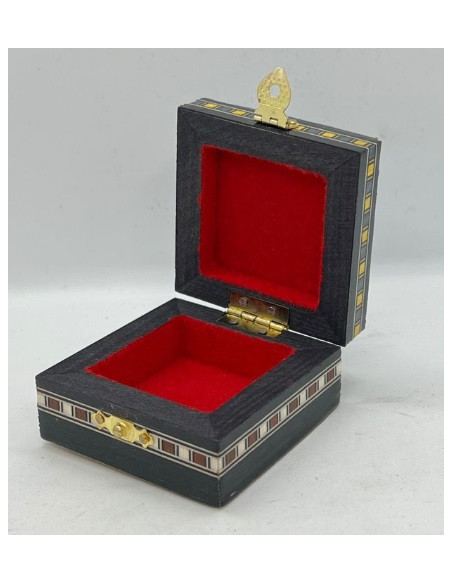 Caja de taracea tradicional 6cm
