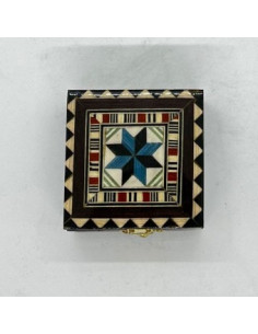 Traditional Taracea box - 6cm