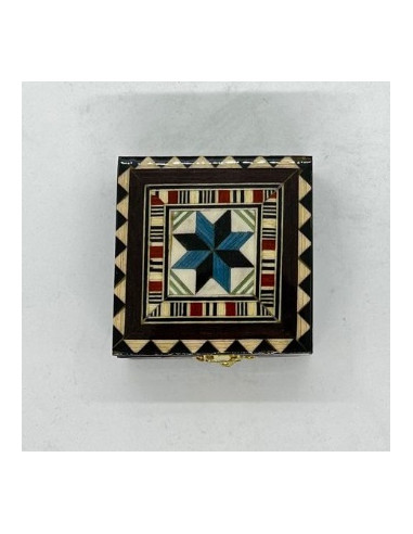 Traditional Taracea box - 6cm